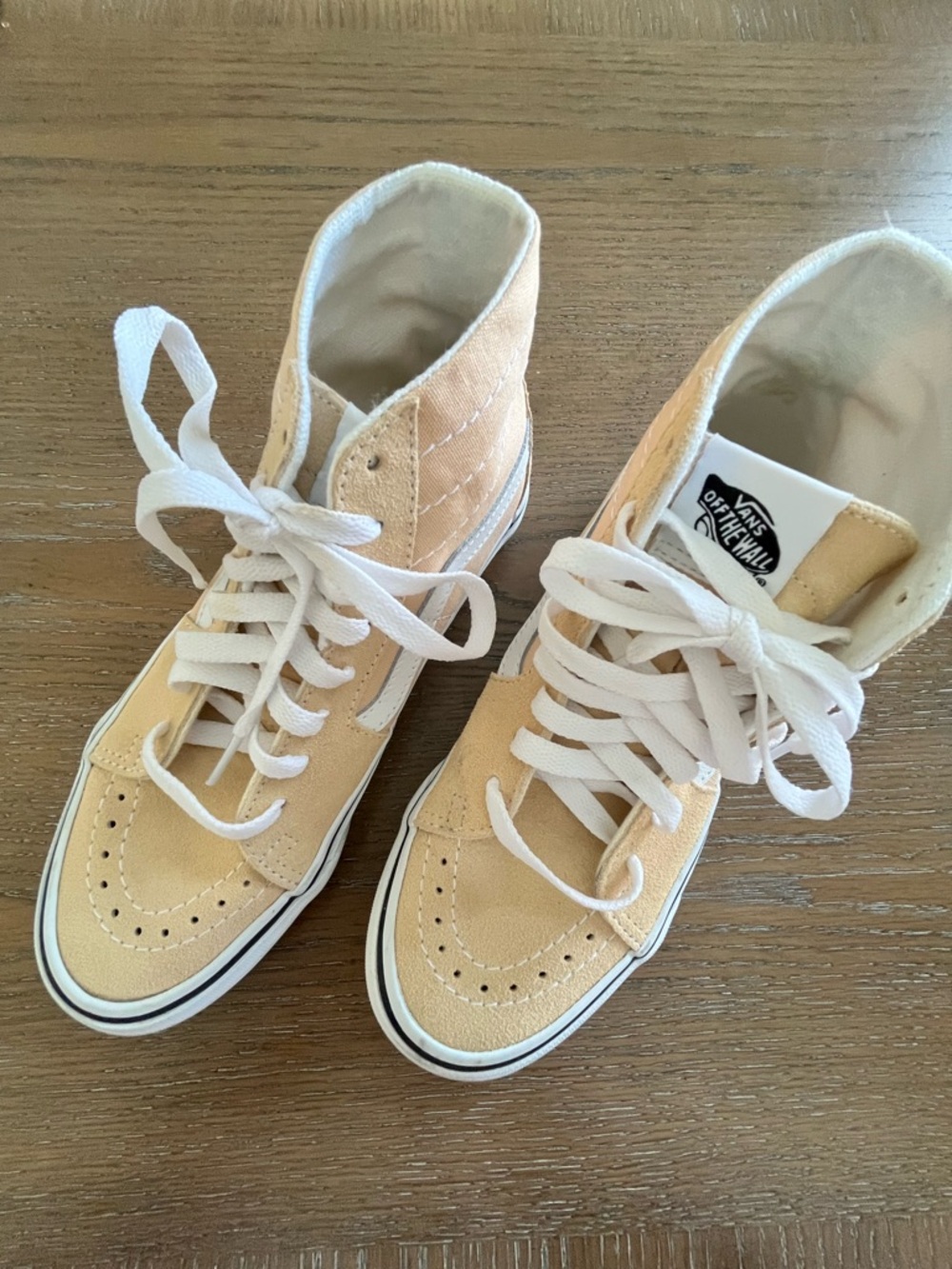 Vans Sk8-Hi Tapered High-Top Sneakers in Honey‎ Peach Size 6.5